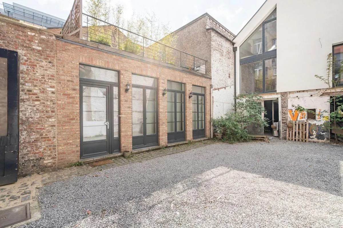 Beautiful Loft With Terrace - Midi Station - Flix Villa Brüksel 0*,